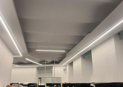 Carriles LED de superficie de 28w