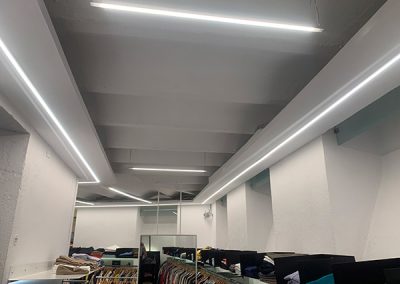 Carriles LED de superficie de 28w